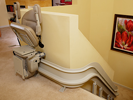 oakland ca curved stairlift