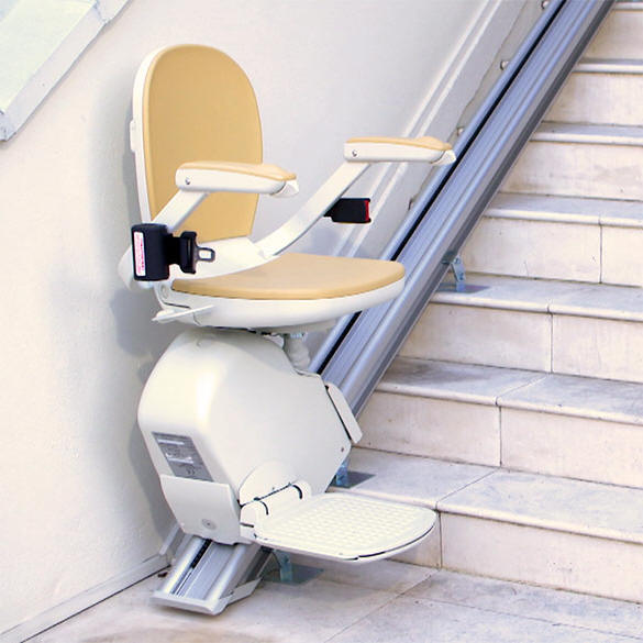 The Acorn 130 Outdoor StairLift  Call San Francisco Stair Lifts