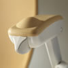 Close-up of the armrest and control switch on the Acorn 130 Stairlift.
