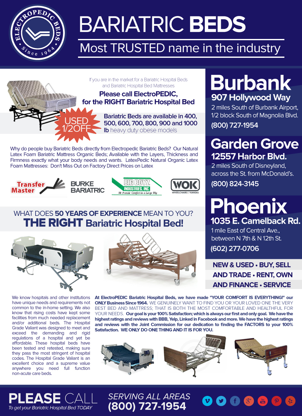 bariatric electric hospital adjustable beds mattresses