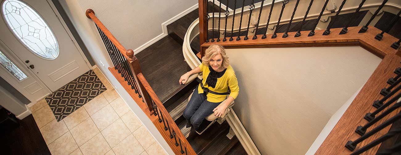 Bruno CRE2010 san francisco curved stairchair