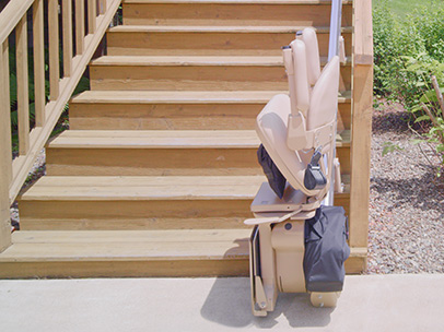 Bruno outdoor elite stairlift